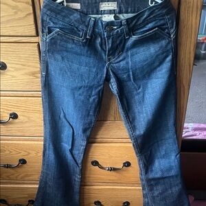 William Rast Dark Blue Flare Jeans